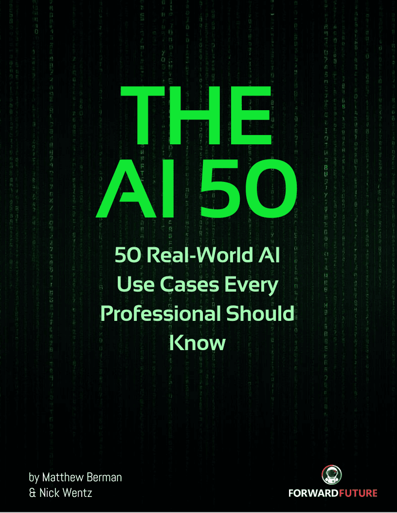 The AI 50: 50 Real-World AI Use Cases Every Professional Should Know